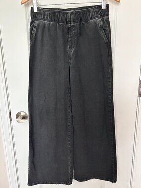 Old Navy Girls Size XL/14-16 High Rise Baggy Black Jeans